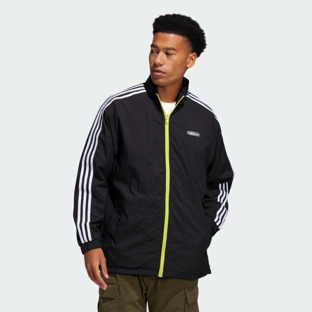ADIDAS Reverse Track Jacket Retro Neon - Picture 3 of 9